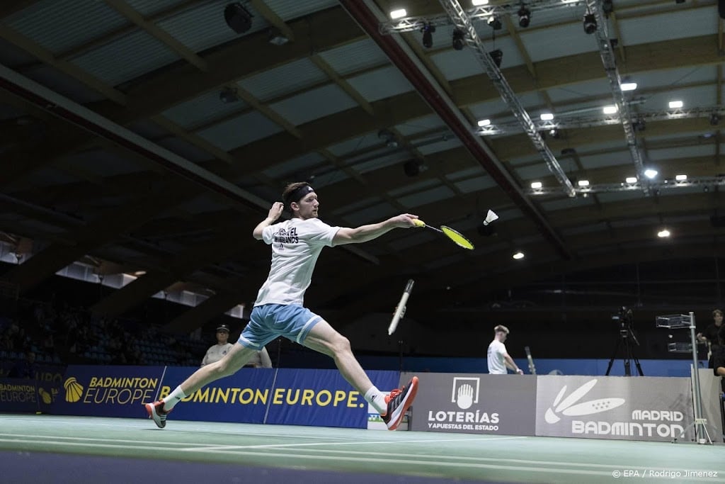 Caljouw en Kweekel uitgeschakeld op EK badminton