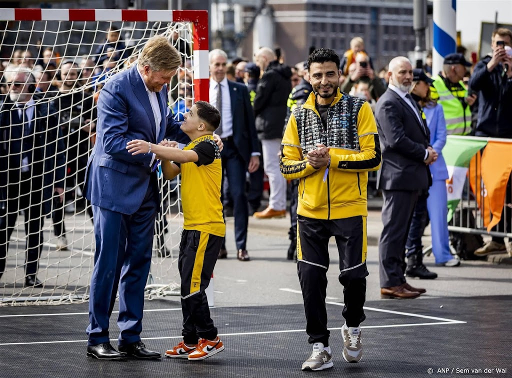Soufiane Touzani gaat viral na panna bij koning Willem-Alexander