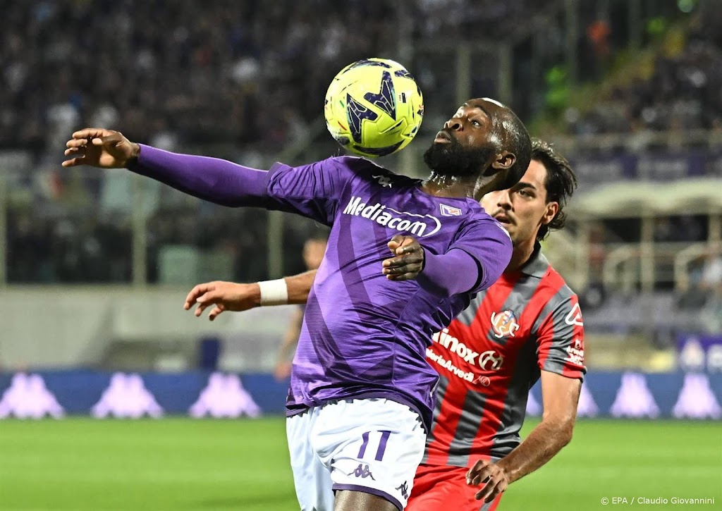Fiorentina naar finale Coppa Italia na doelpuntloos gelijkspel