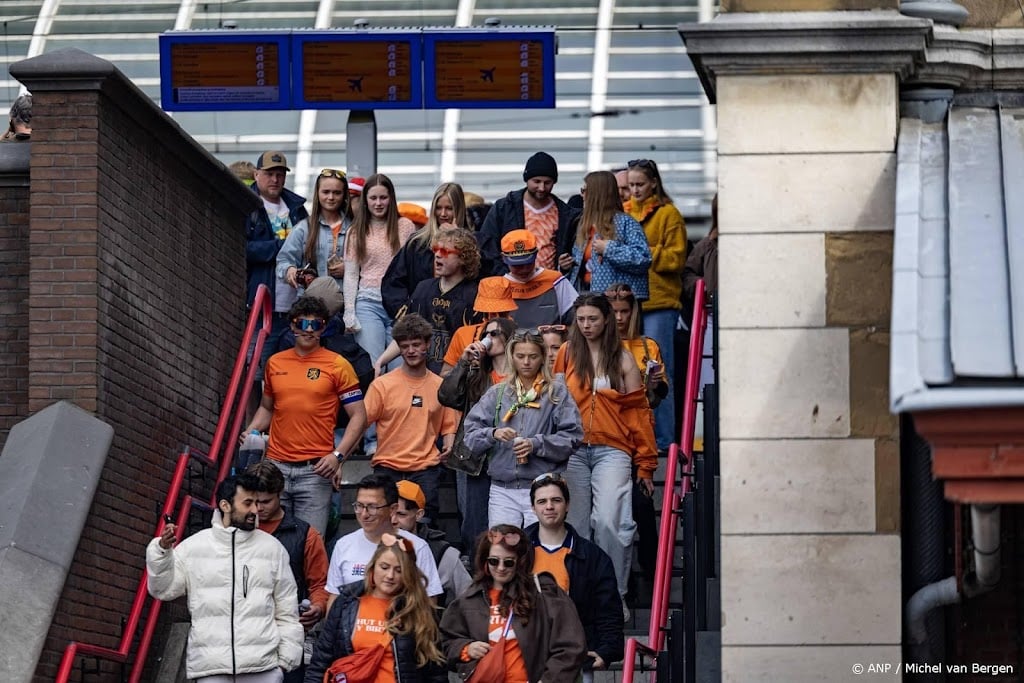 NS: treinen druk maar beheersbaar op Koningsdag