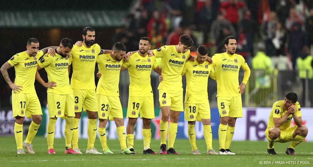 Villarreal verslaat ManUnited in slopende strafschoppenreeks