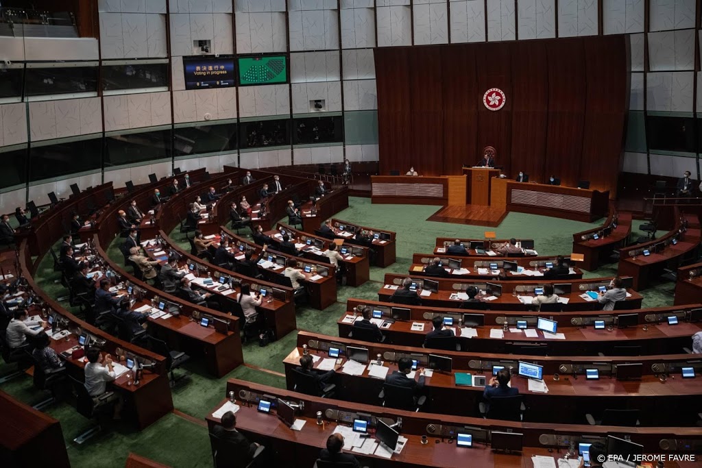Parlement Hongkong keurt radicale aanpassing kiesstelsel goed