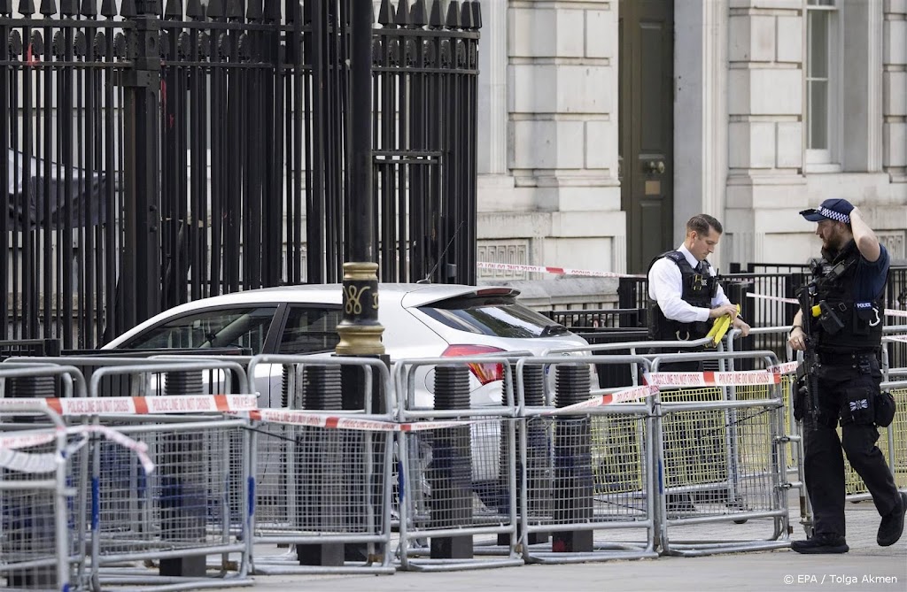 Man die hek bij ambtswoning Britse premier ramde weer vrij