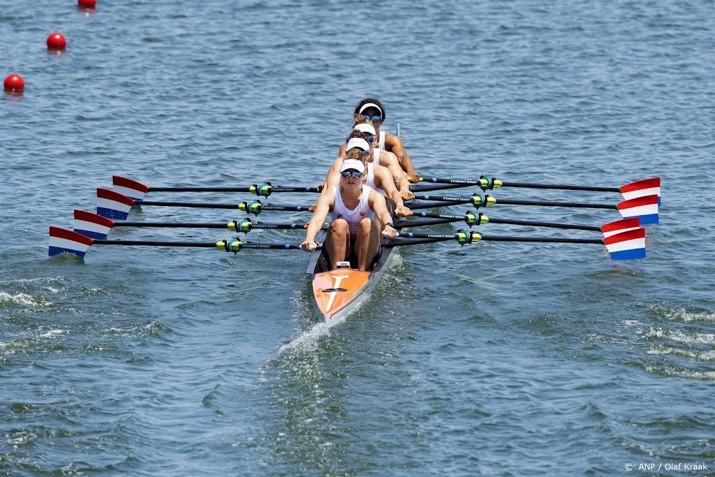 Brons voor roeisters vier zonder op EK