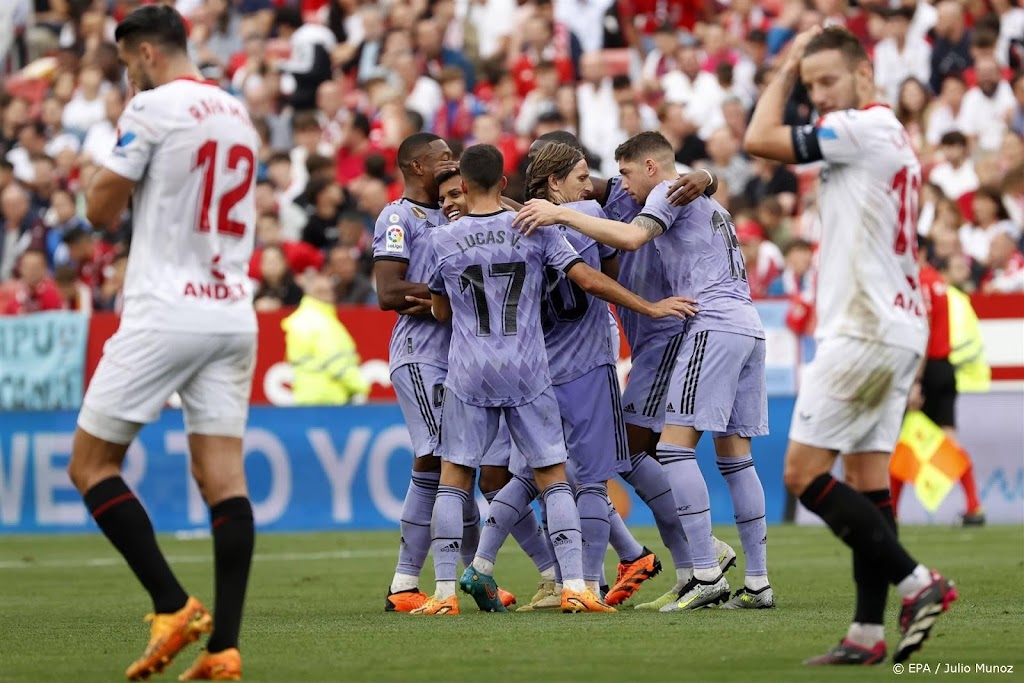 Sevilla met nederlaag tegen Real richting finale Europa League