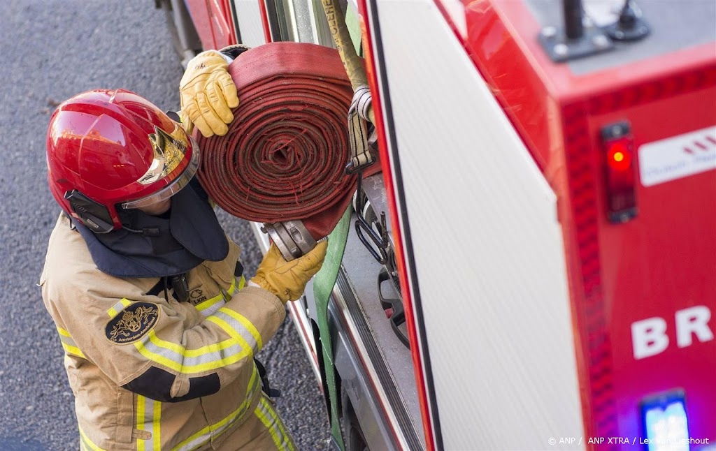 Grote brand in flatgebouw Vlissingen, een persoon gered