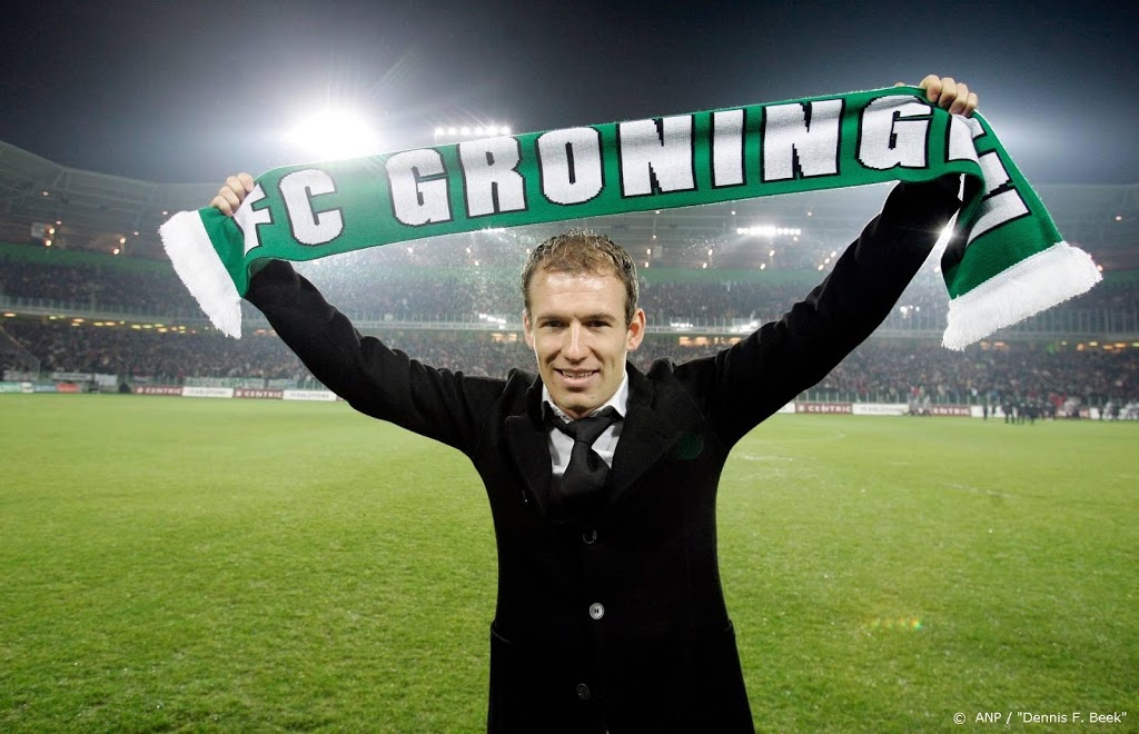 Rentree Robben leidt tot topdrukte bij Groningen