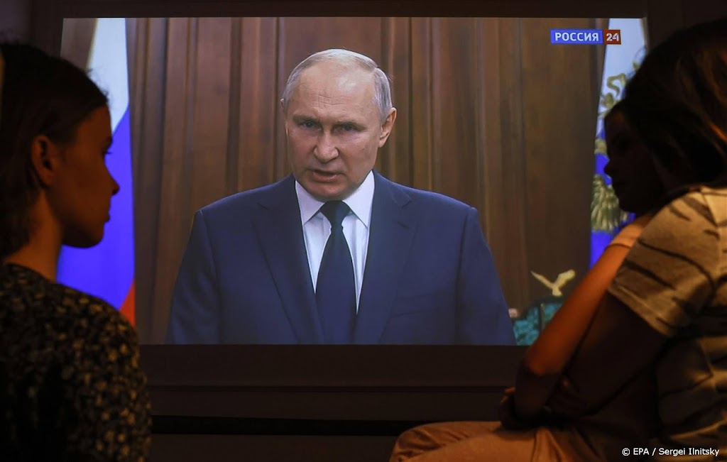 Poetin: Russische krijgsmacht heeft burgeroorlog voorkomen