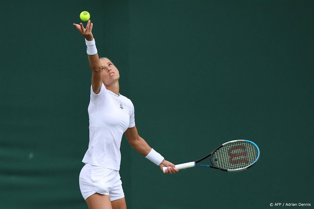 Rus als enige Nederlandse tennisster verder op Wimbledon