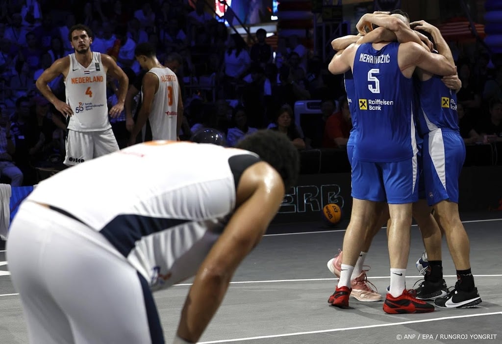 Basketballers 3x3 stranden op WK in tussenronde