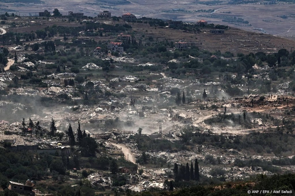 Israël: troepen pas weg na ontwapening Hezbollah