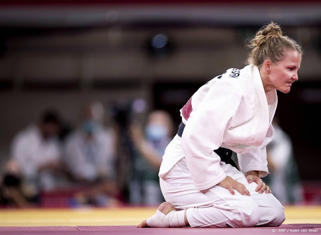 Judoka Franssen grijpt naast bronzen medaille