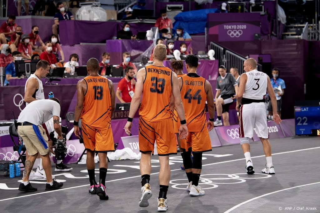 3x3 basketballers verliezen van Rusland en zijn klaar op Spelen