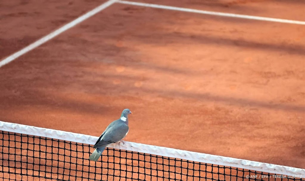 Tennisduels Nederlanders beginnen minimaal anderhalf uur later