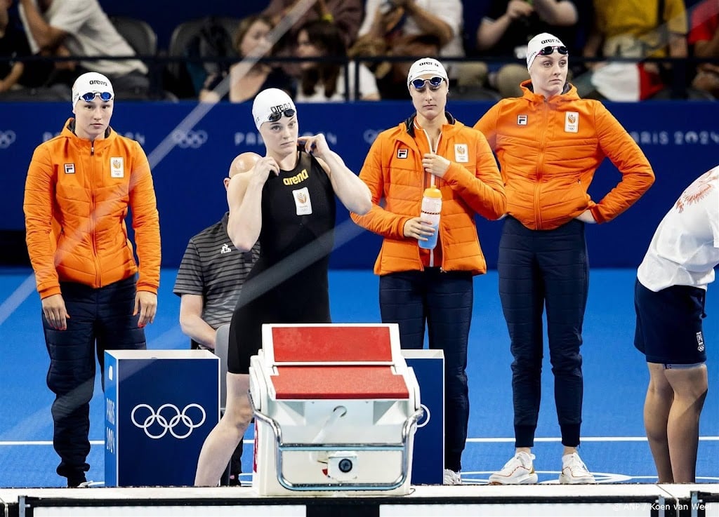 Gouden estafettezwemsters hielden al rekening met mislopen finale