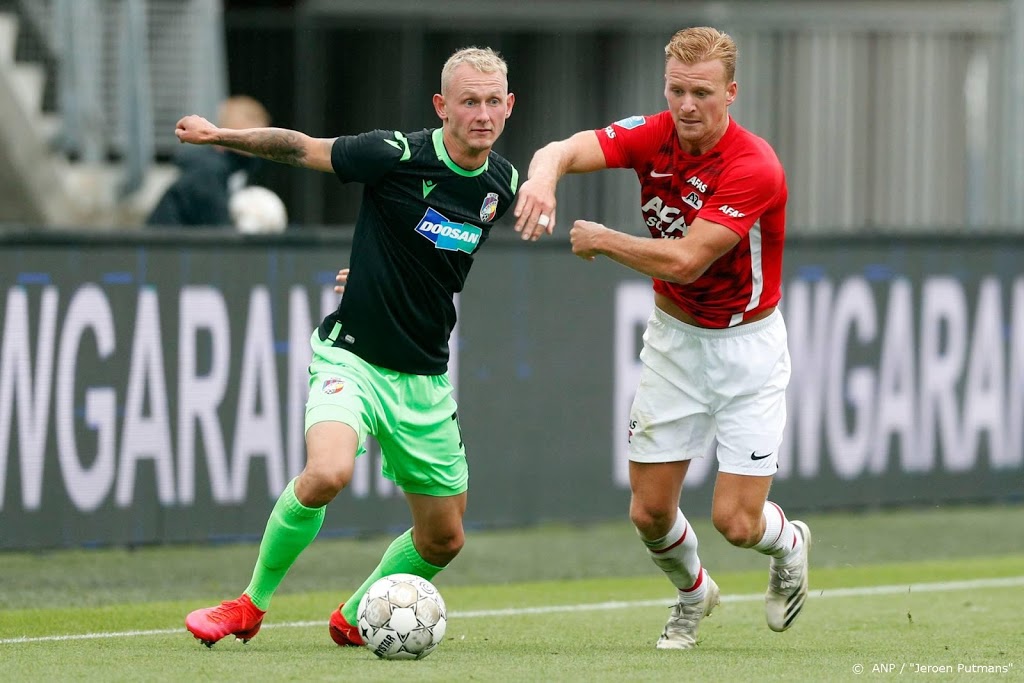 Middenvelder De Wit roemt altijd aanwezige strijdlust bij AZ 