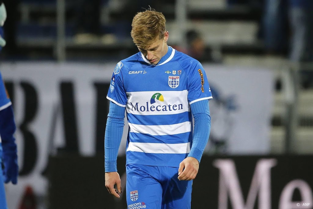 PEC Zwolle verkoopt Flemming aan Fortuna Sittard