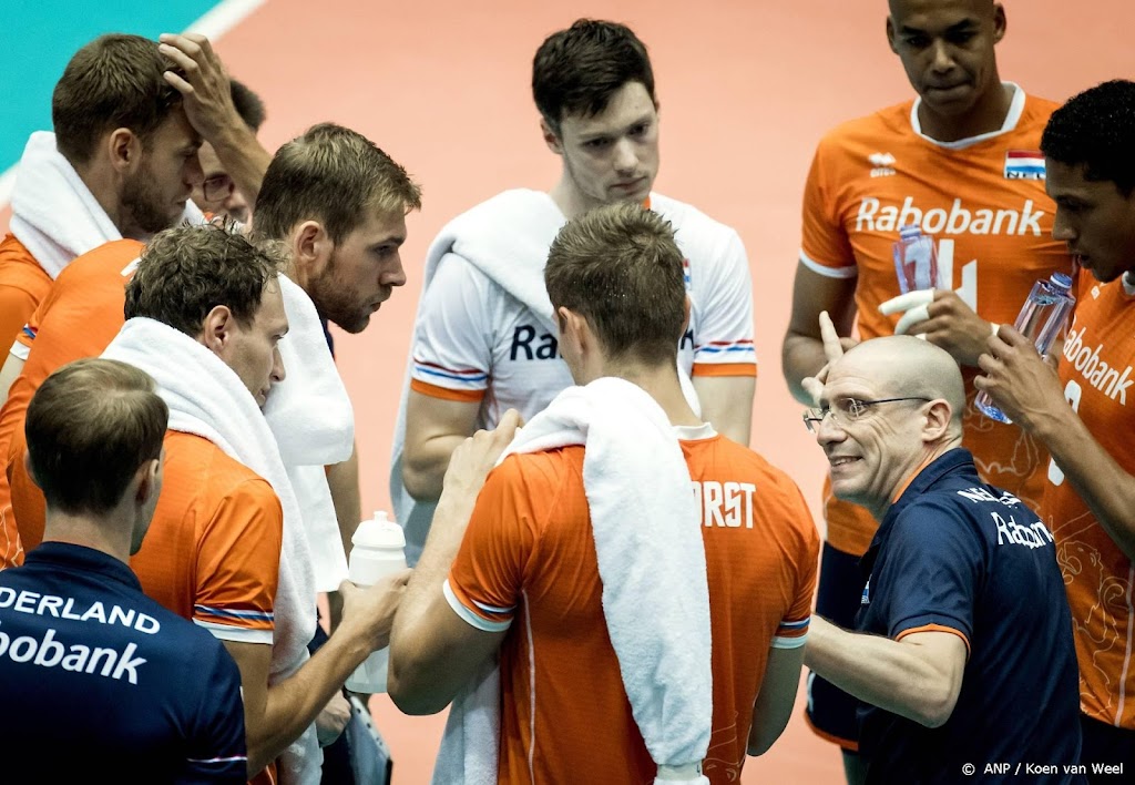 Volleyballers beginnen WK met 3-0-zege op Egypte