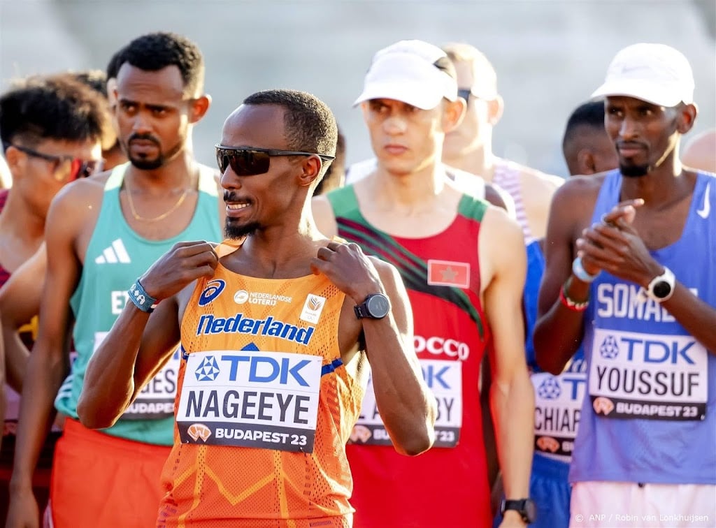 Nageeye staakt na ruim 25 kilometer marathon bij WK in Boedapest