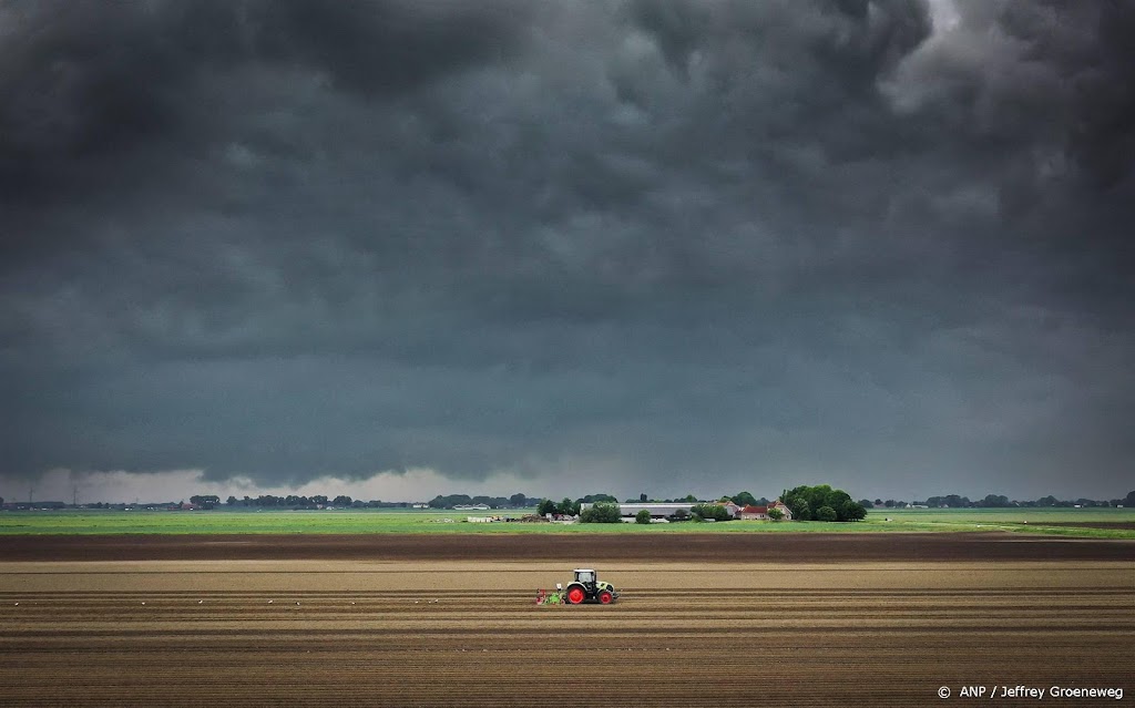 Code geel in Nederland wegens kans op onweer, hagel en windstoten