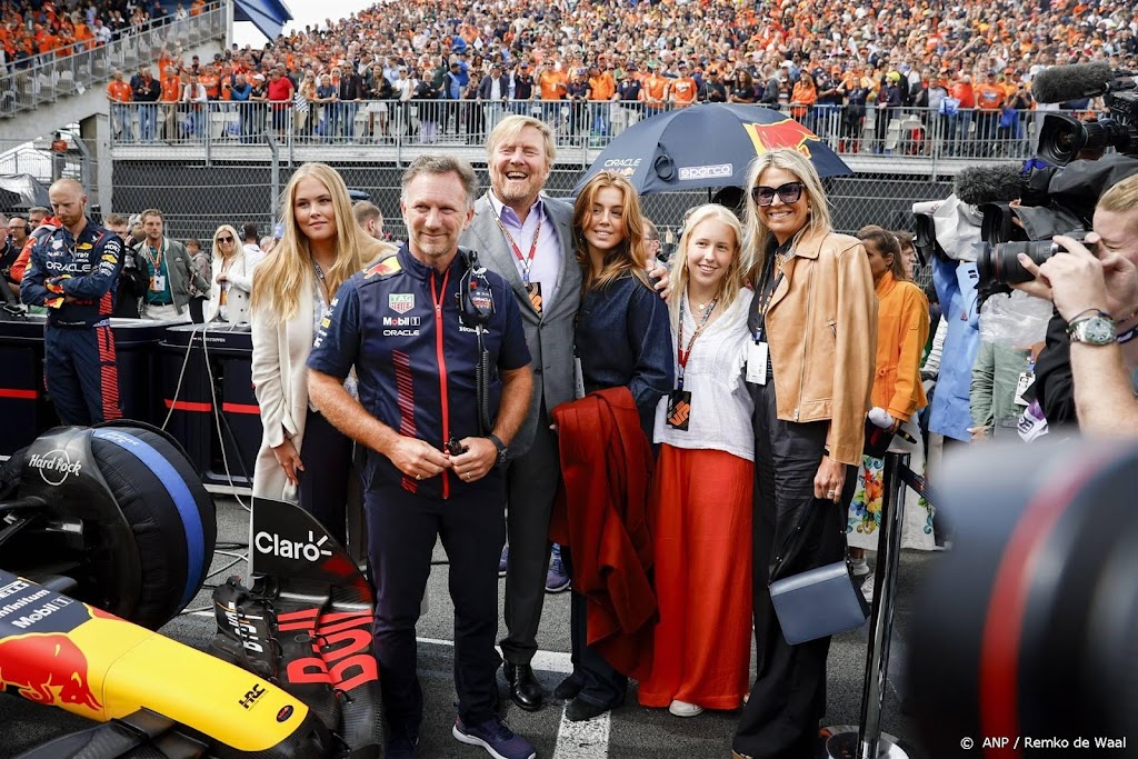 Koninklijk gezin zonder Ariane naar Formule 1-race