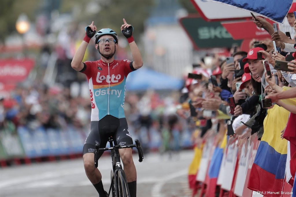 Deense renner Kron van Lotto Dstny wint tweede etappe Vuelta