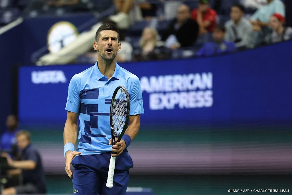 Djokovic boekt 78e zege op centercourt US Open