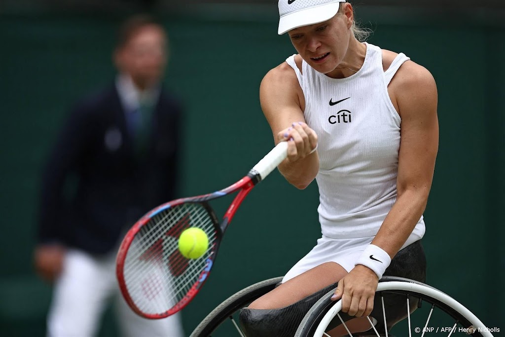 Rolstoeltennisster De Groot vond het lastig motivatie te behouden
