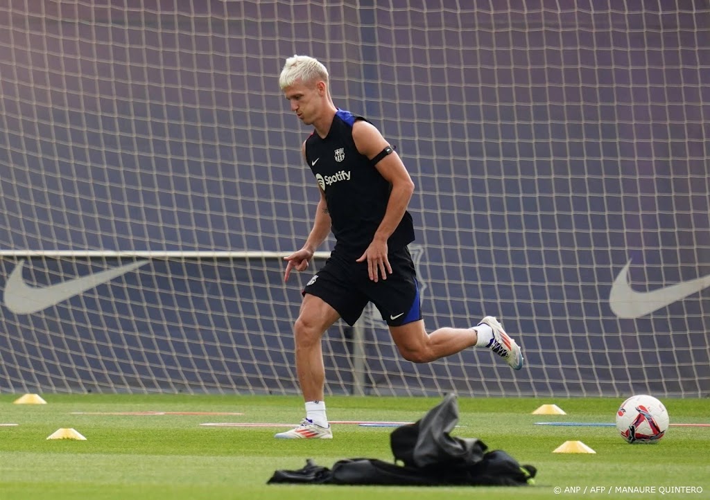 Olmo kan dinsdagavond debuut maken voor FC Barcelona