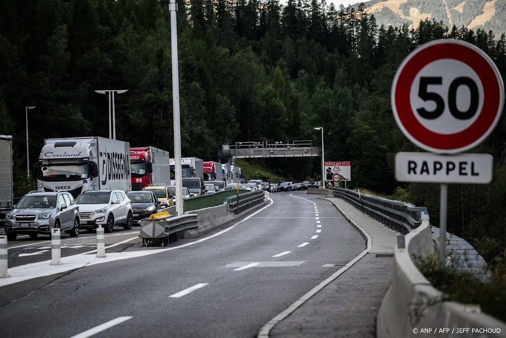 Tunnel Mont Blanc ruim drie maanden gesloten voor werkzaamheden