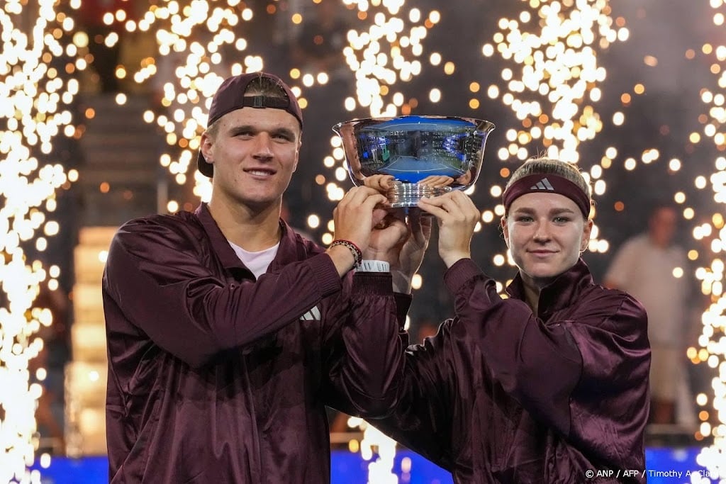 Tsjechen Muchová en Menšík winnen gemengd dubbel US Open