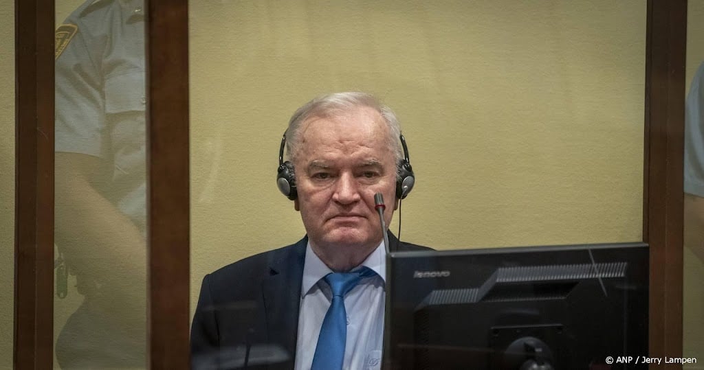 Staatsmedia: voor genocide veroordeelde Ratko Mladić overleden