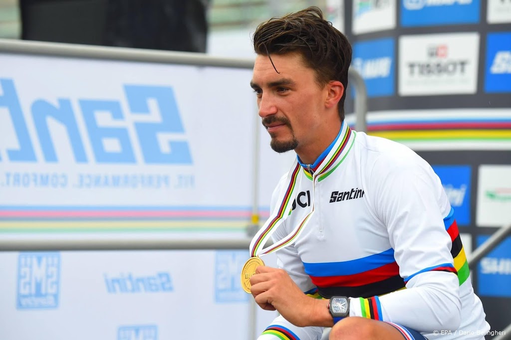 Alaphilippe beleeft wegrace WK als een droom