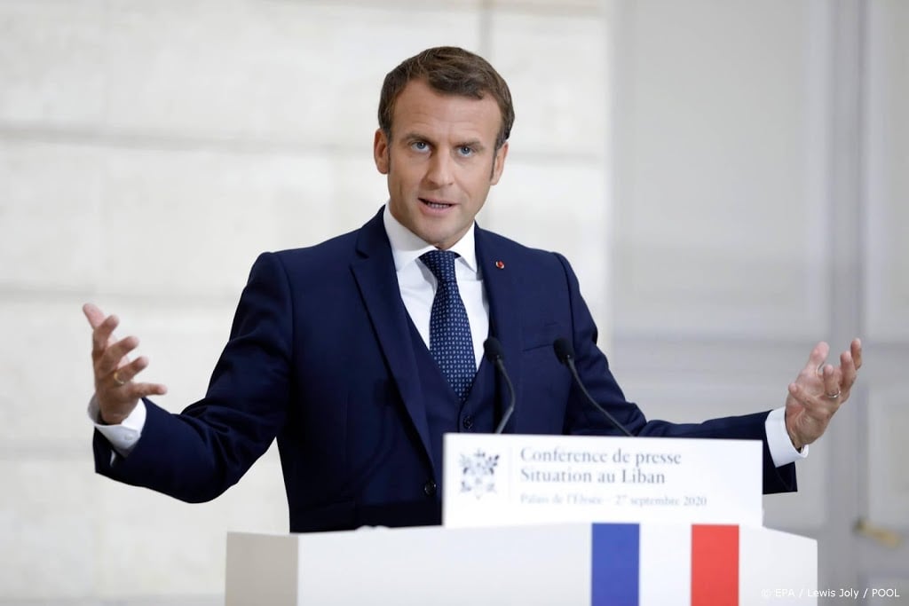 Macron beticht Libanese leider van verraad