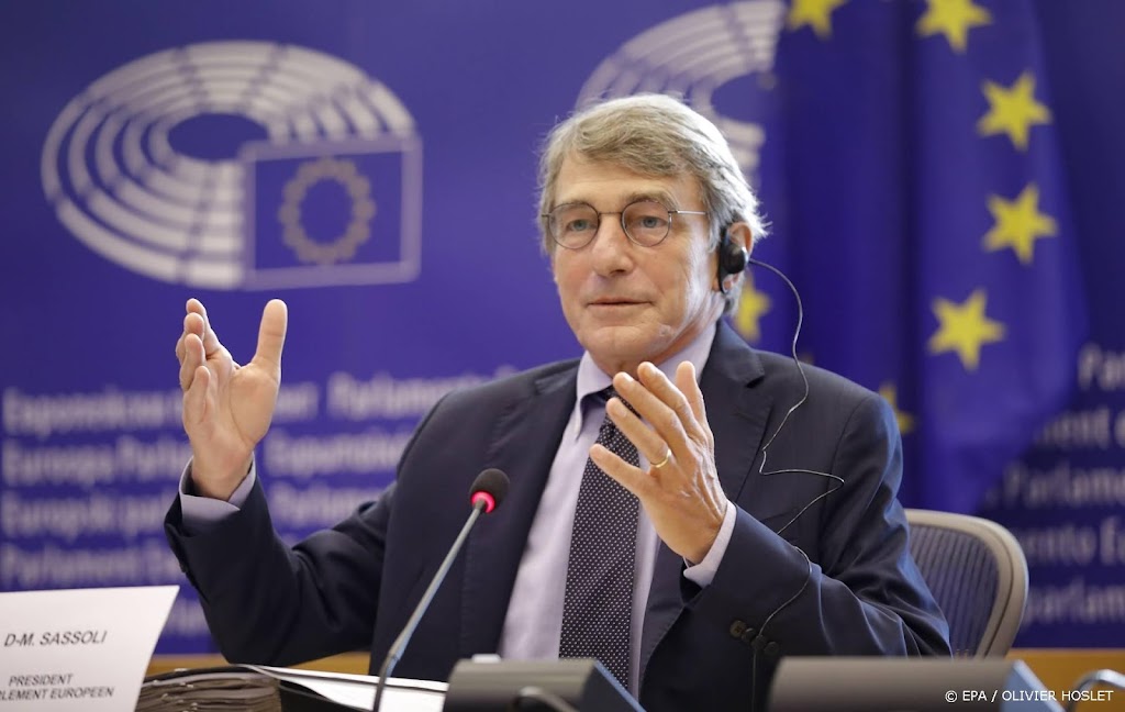 Voorzitter EU-parlement feliciteert Scholz met verkiezingswinst
