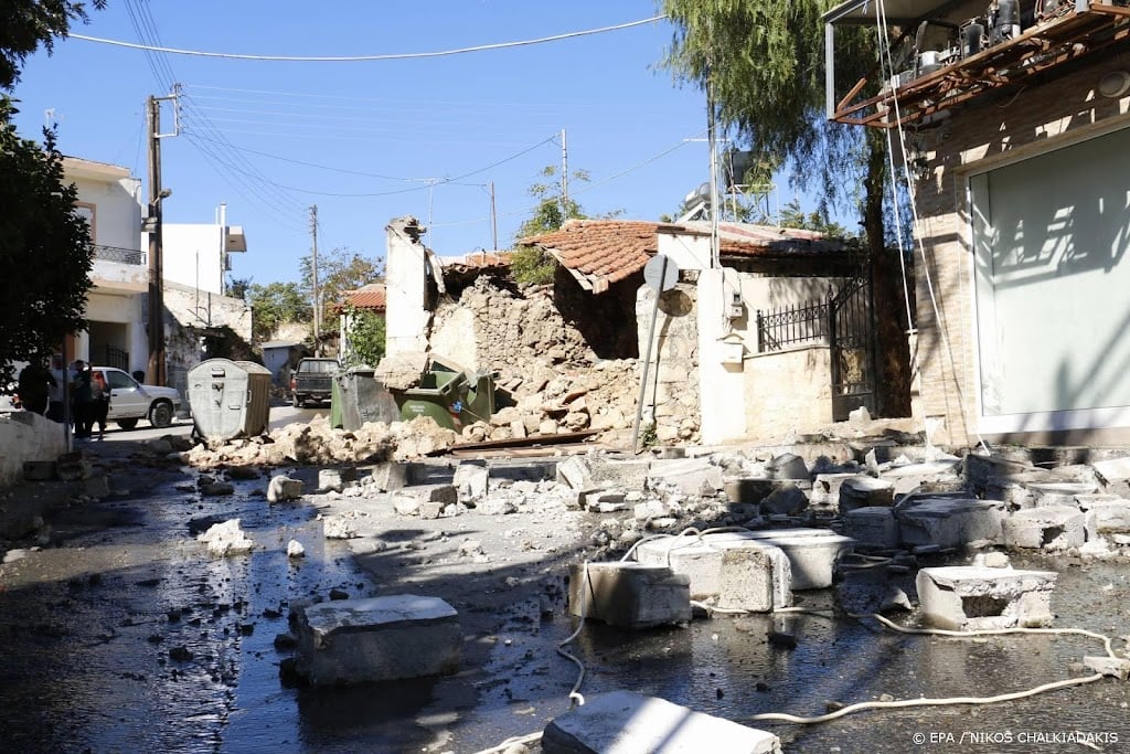 Dode en gewonden door aardbeving op Kreta