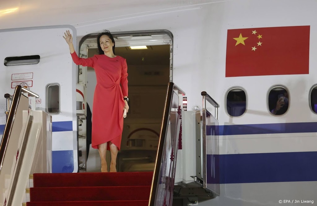 Beijing: vrijlating Huawei-bestuurder diplomatieke overwinning
