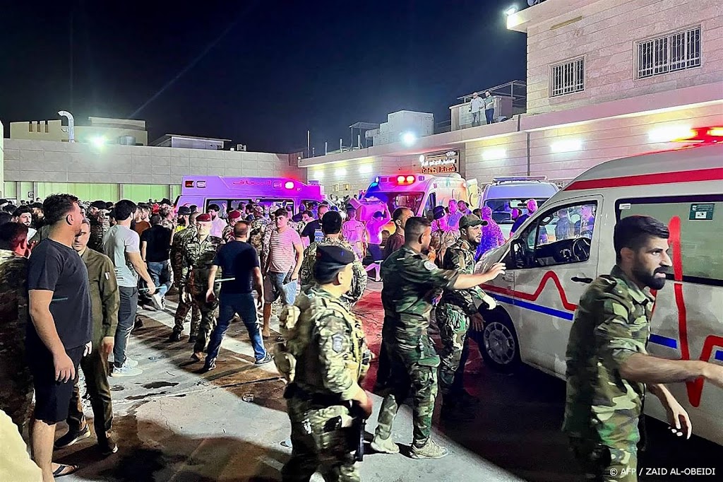 Meer dan honderd doden door brand tijdens bruiloft in Irak