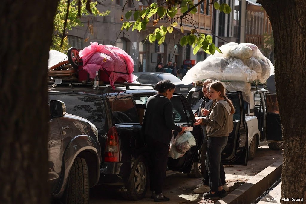 Ruim 40.000 mensen uit Nagorno-Karabach naar Armenië gevlucht