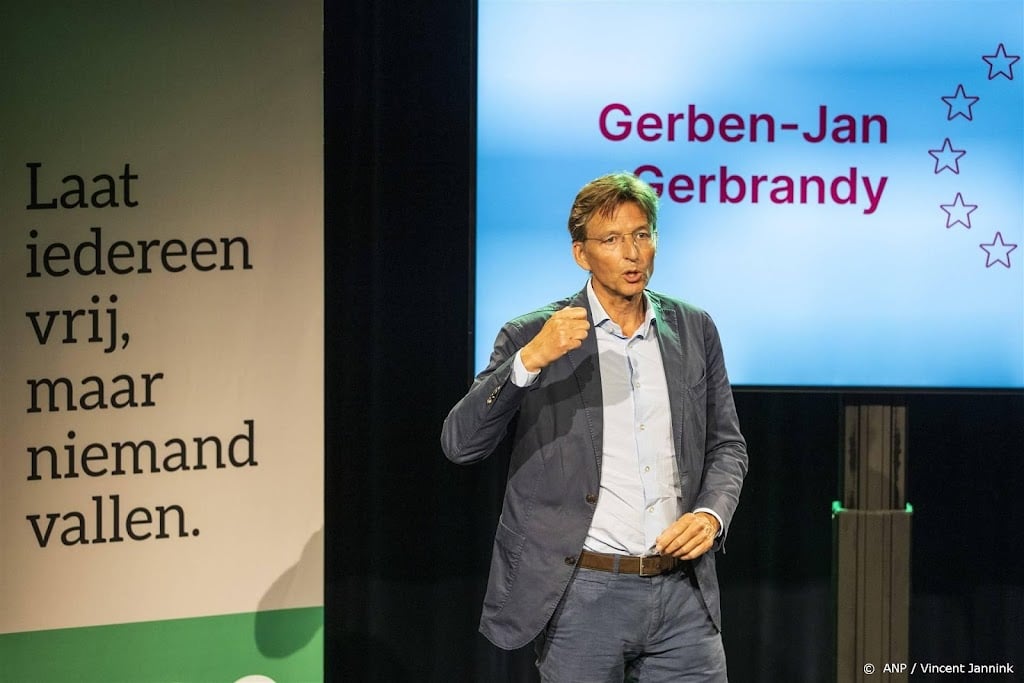 D66 kiest Gerbrandy als lijsttrekker voor Europese verkiezingen