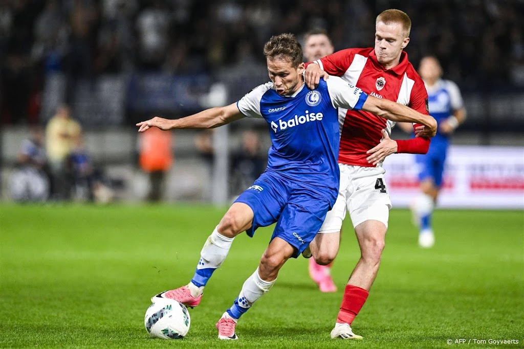 Kampioen Antwerp speelt gelijk tegen koploper AA Gent