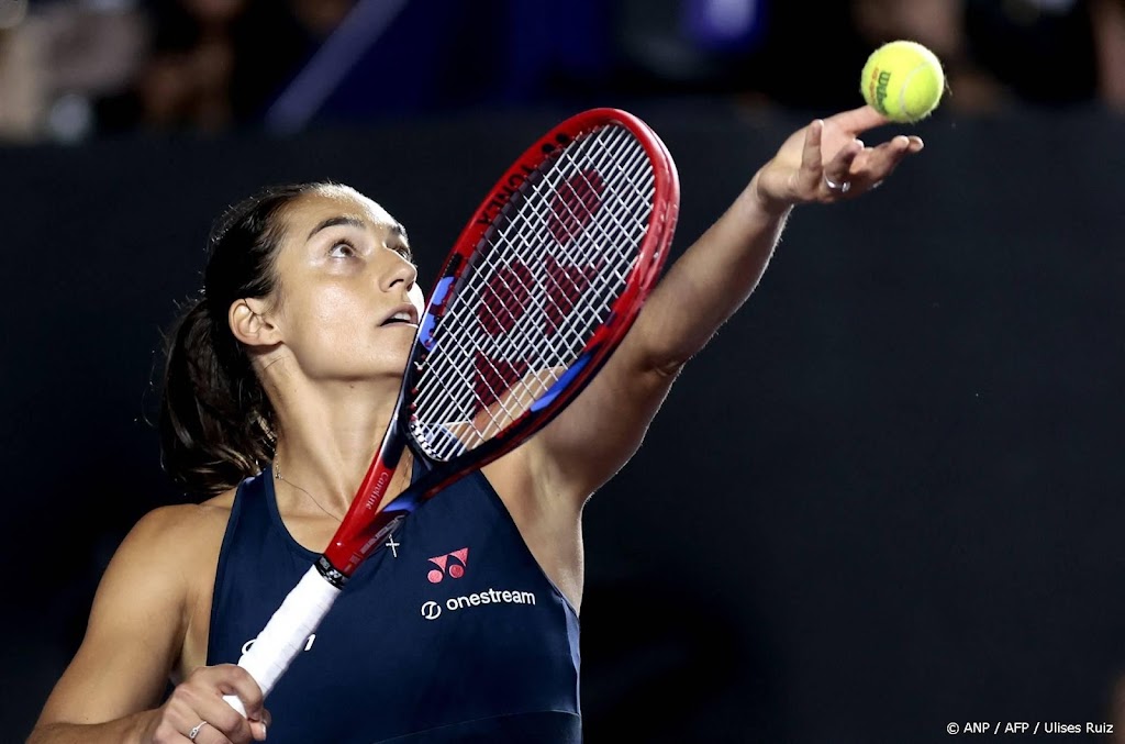 Française Garcia beëindigt tennisjaar wegens mentale problemen