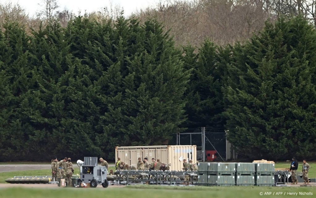 Politie: groot incident bij door Amerikanen gebruikte basis VK
