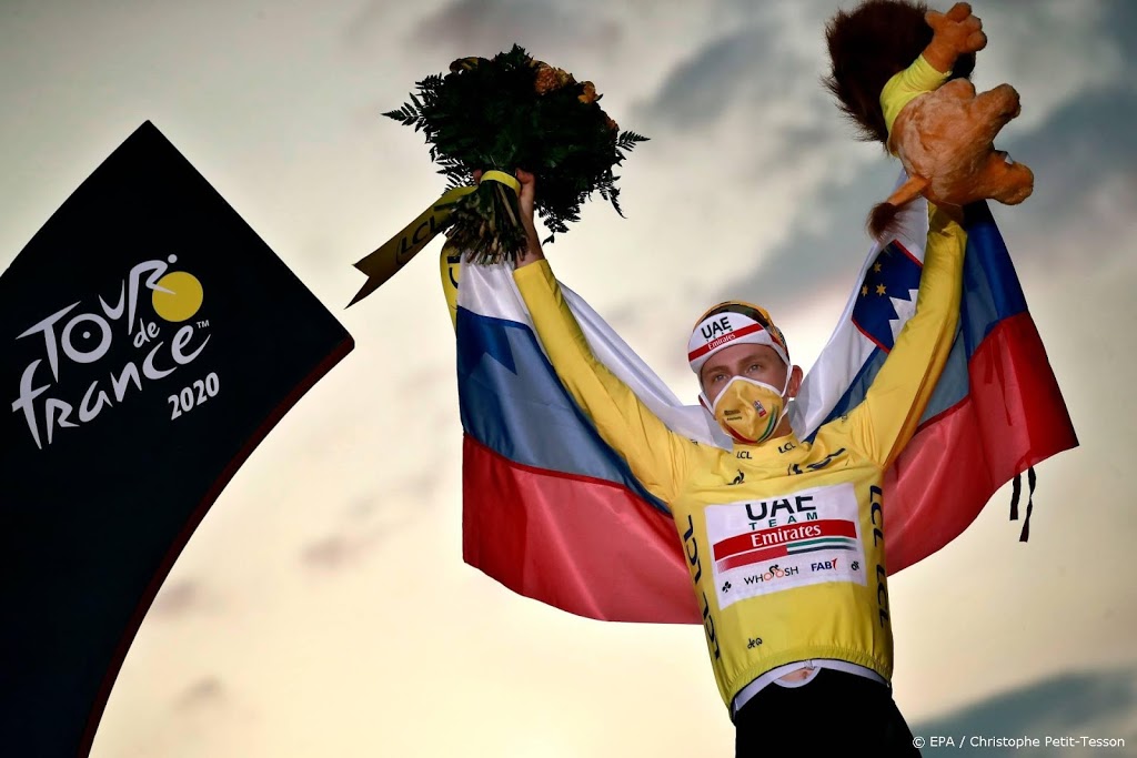 Pogacar lost Roglic af op eerste plaats wereldranglijst
