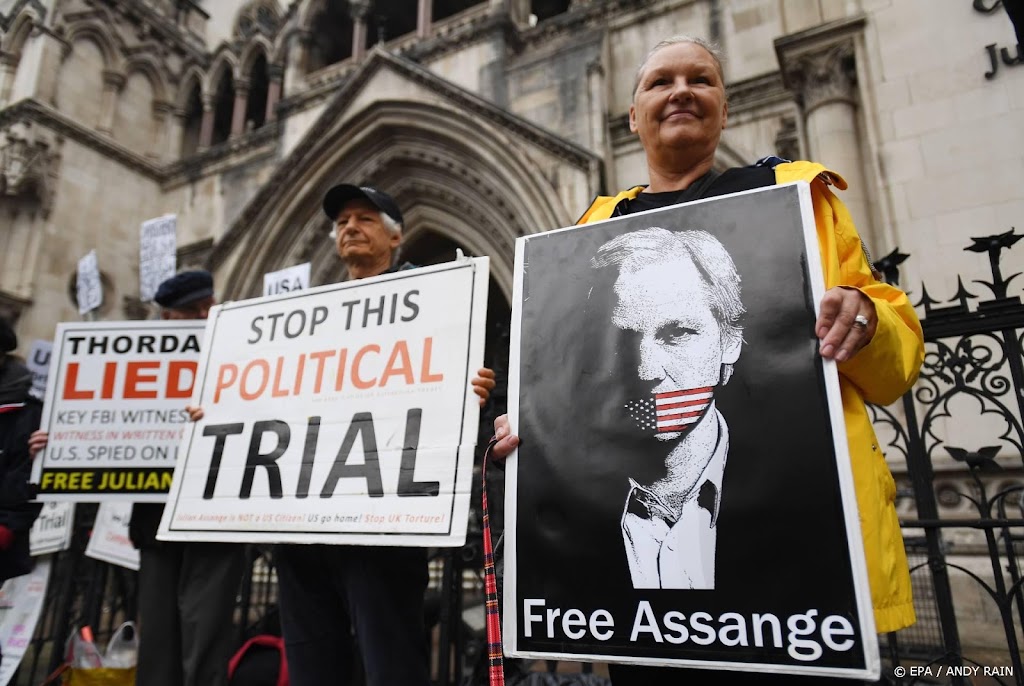 Assange vanwege gezondheid niet bij hoger beroep over uitlevering