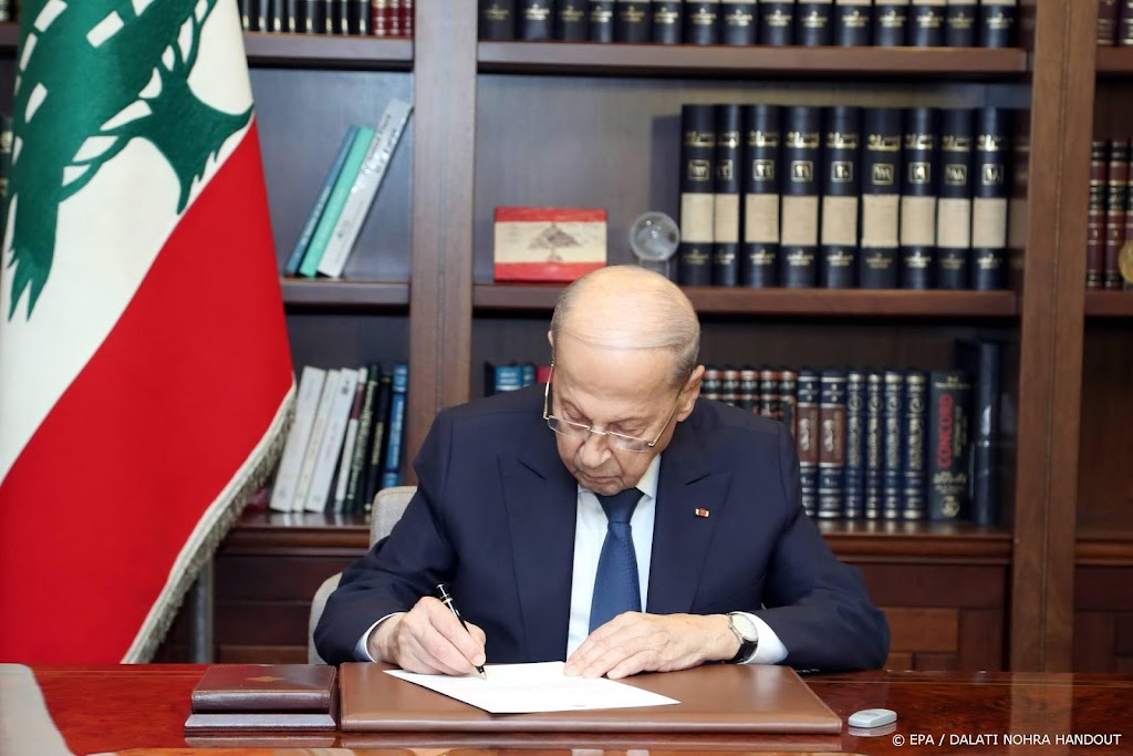 Israël en Libanon ondertekenen akkoord over zeegrens
