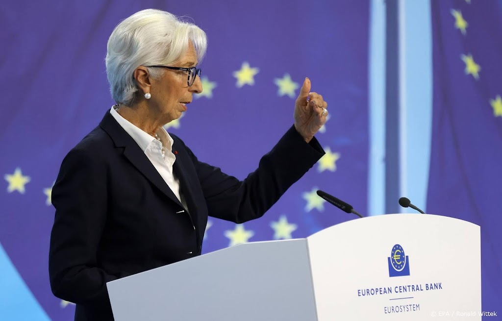 Lagarde: ECB nog niet klaar met verhogen rente