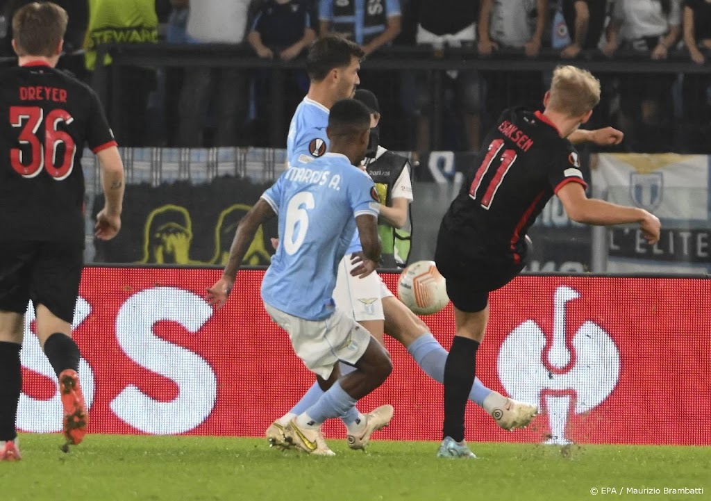 Lazio wint en neemt leiding in groep van Feyenoord