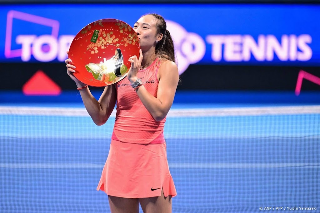 Chinese tennisster Zheng wint in Tokio derde toernooi dit jaar