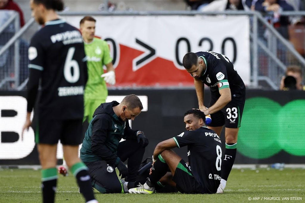 Coach Priske: Timber heeft veel pijn aan enkel 